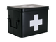 Apteczka Present Time metalowa czarna 21.5 x 15.5 x 16 cm (8714302708367) - obraz 2