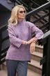 Женский свитер 2884 ТМ Triko Bakh 42-46 орхидея (2884_orchid_1) - изображение 5