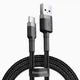 Кабель Baseus Cafule Series USB for Type-C 3м 2A (CATKLF-UG1) Gray/Black - зображення 1