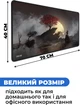 Игровая поверхность (Коврик для мышки) SHLab Самурай и Сакура SHM-318 (70х40 см) (41426) - изображение 3