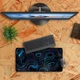 Игровая поверхность (Коврик для мышки) SHLab Pattern Blue SHM-887 (60х30 см) (41429) - изображение 2
