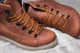 Ботинки кожаные зимние Rider Nubuck рыжие 41 - изображение 5
