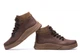 Cпортивные кожаные ботинки, кроссовки зимние на меху Nubuck Brown 45 - изображение 7