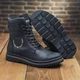 Ботинки кожаные зимние на меху Diesel Cassidy Combat 44 - изображение 1