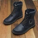 Ботинки кожаные зимние на меху Diesel Cassidy Combat 44 - изображение 5