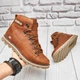 Ботинки кожаные зимние Rider Nubuck V2 рыжие 43 - изображение 3