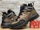 Спортивные кожаные ботинки, кроссовки термо Salomon Contagrip Gore-Tex Coyote 41 (арт. 109975871) - изображение 2