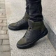 Ботинки мужские кожаные Guess los angeles V2 41 - изображение 4