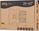 Кронштейн ATG W2443RB (24"-43" Похило-Поворотний-Дворичажний) - зображення 7