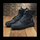 Зимние кожаные кроссовки на меху Diesel Black Wing 43 - изображение 2