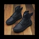 Зимние кожаные кроссовки на меху Diesel Black Wing 43 - изображение 3