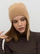 Шапка женская Malisa Бонита 4-032-LT-37 One Size Орех - изображение 2