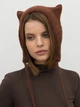 Шапка женская Malisa Мяу 15-1394-BR-63 One Size Каштан - изображение 1