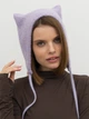 Шапка женская Malisa Мяу 15-1394-BR-25 One Size Сирень - изображение 1