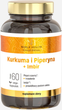 Suplement diety Noble Health Kurkuma i Piperyna + Imbir 60 kapsulek (5906630600274) - obraz 1