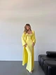 Жіночий літній костюм кардиган+сукня на бретельках Uaclothes 44-46 Жовтий (like34595-150081357) - изображение 2