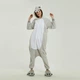 Женская кигуруми пижама взрослая и подростковая Kigurumi Бегемот Взрослая Серый M 155-165 см. (1082) - изображение 2