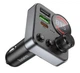 Автомобільний FM модулятор трансмітер HOCO E86 PD48W+QC3.0 зі швидкою зарядкою - зображення 2