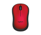 Миша Logitech M220 Wireless black/red (910-004880) - изображение 1
