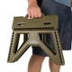 Стул Tribe Camp Chair Low пластиковый, olive - изображение 8