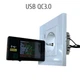 Розетка 220V Folem RZ1 c USB и Type-C, Быстрая зарядка 20W, PD 3.0, QC3.0 - Черный - изображение 6
