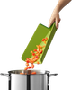 Обробна дошка Joseph Joseph Chop2Pot Plus Regular зелена 21.8 x 38 см (5028420005059) - зображення 7