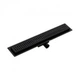 Трап для душа линейный GAPPO G86007-36 Black черный из нержавеющей стали 70x600 мм с решеткой (G86007-36) - изображение 1