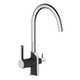 Смеситель для кухни на две воды MIXXUS PREMIUM EDEM 021 (BLACK) (MI5925) - изображение 2