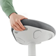 Стілець офісний Leitz Ergo 65440085 17 см Grey (4002432138401) - зображення 5