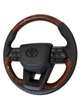 Руль для Toyota Land Cruiser 100, Prado 120. В стиле LC300. Под цвет салона. Логотип – черный глянец. - изображение 4