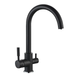 Змішувач для кухні на дві води MIXXUS PREMIUM MAFIN 021 (BLACK) (MI5931) - зображення 1