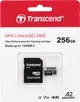 Карта памяти Transcend Ultra Performance 340S microSDXC 256GB UHS-I U3 V30 + SD-адаптер (TS256GUSD340S) - изображение 3