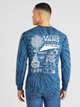 Longsleeve męski Vans VN0006DH-LKZ1 S Niebieski (196571473647) - obraz 2