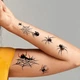 Набір дитячих тимчасових тату "Halloween black" tatto-halloween-black-set-30 Fresh Tattoo tatto-halloween-black-set - зображення 2