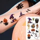 Набір дитячих тимчасових тату "Хелловін" kids-tatto-halloween-set-30 - зображення 7