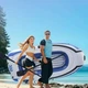 Надувная трехместная лодка JR-2300 225х133х41 см до 3 человек максимальная нагрузка 300 кг - изображение 2