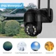 Уличная поворотная IP-камера WI-FI ,А8 / 4mp 360 (A8) monitor ICSSE День/ночь система видеонаблюдения - изображение 2