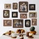 Набор деревянных настенных рамок на 12 фотографий от The Frame Depot Разноцветный (frame_set_12_piece) - изображение 1