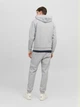 Толстовка на молнии мужская Jack & Jones 12249342 2XL Light Grey (5715434106291) - изображение 2