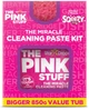 Набор для уборки The Pink Stuff Cleaning Paste Kit Sqeezy, (Паста 850 г+ Губка) - изображение 1