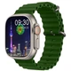 Смарт-годинник HK9 ULTRA 2 49mm AMOLED Full HD екран 2-ядерний процесор Green з українським меню - зображення 1