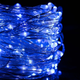 Kurtyna świetlna Springos CL0084 Druciki 200 LED Niebieska (5907719401195) - obraz 10