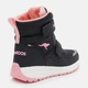 Детские зимние ботинки для девочки Kangaroos 18939-000-5105 29 Черный/Розовый (4066539107227) - изображение 4