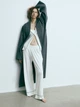 Пижамные штаны женские H&M 998802001c35 M Белые (1000000054117) - изображение 2