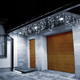 Kurtyna świetlna Springos CL0500 Sople 500 LED Zimna biała (5907719410685) - obraz 10