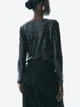 Боди-блуза женская H&M 1199877001c21 S Черная (1000000053838) - изображение 2