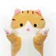 Мягкая игрушка обнимашка Кот Батонн 150 см премиум плюш гипоаллергенный наполнитель - изображение 2