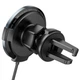 Автомобильное зарядное устройство Hoco CW42 Discovery Edition, magnetic car MagSafe, 15W, чёрное - изображение 2