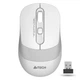 Миша бездротова A4Tech FG10 White USB Білий - зображення 6