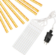 Гірлянда Springos CL1214 Метеори 144 LED Тепла біла (5907719422299) - зображення 3